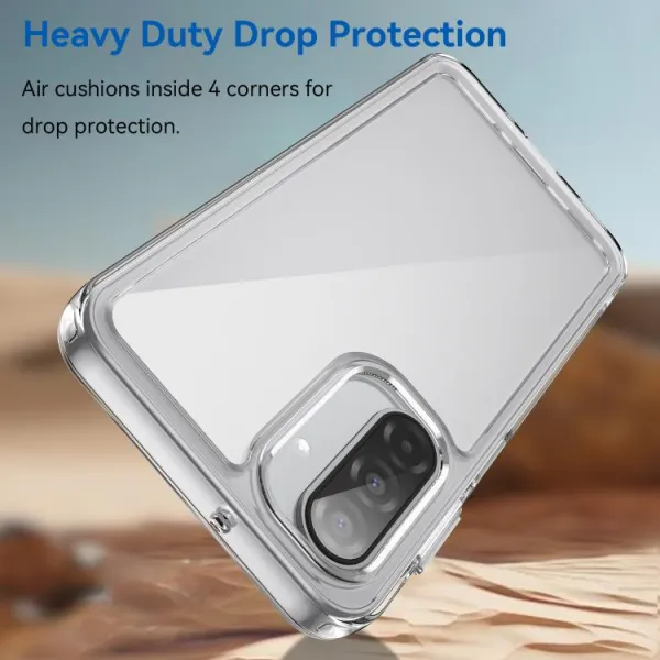 CRYSTAL Ochranný kryt pre Samsung Galaxy A17 / A17 5G priehľadný