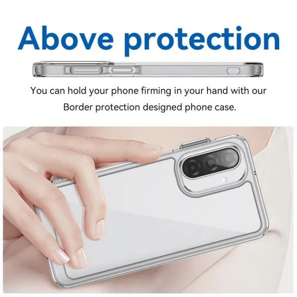 CRYSTAL Ochranný kryt pre Samsung Galaxy A17 / A17 5G priehľadný