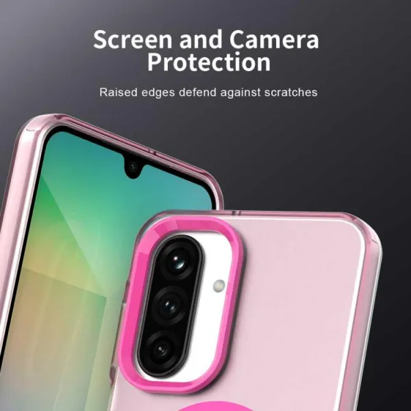 CANDY MAGSAFE Ochranný obal pre Samsung Galaxy A17 / A17 5G ružový