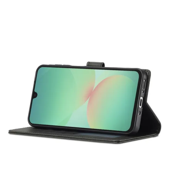 IMEEKE Peňaženkový obal pre Samsung Galaxy A17 / A17 5G čierny