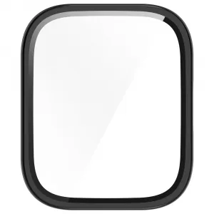PC FULL COVER Plastový kryt so sklom pre Amazfit Bip 5 Unity čierny