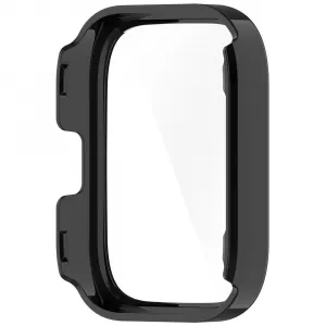 PC FULL COVER Plastový kryt so sklom pre Amazfit Bip 5 Unity čierny