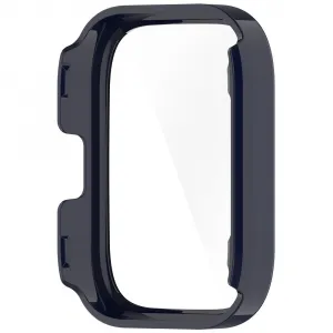 PC FULL COVER Plastový kryt so sklom pre Amazfit Bip 5 Unity modrý