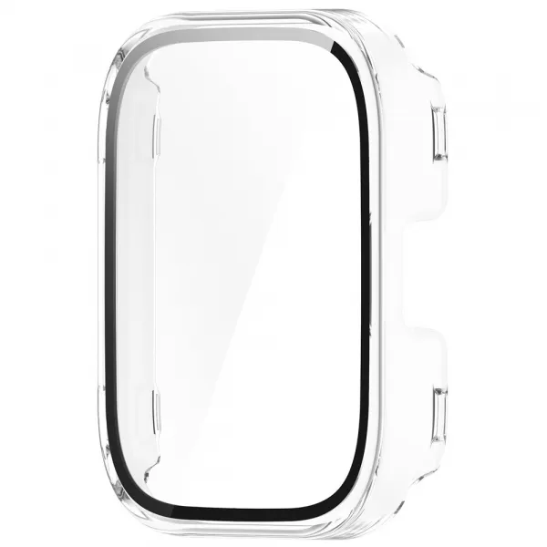 PC FULL COVER Plastový kryt so sklom pre Amazfit Bip 5 Unity priehľadný