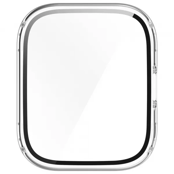 PC FULL COVER Plastový kryt so sklom pre Amazfit Bip 5 Unity priehľadný