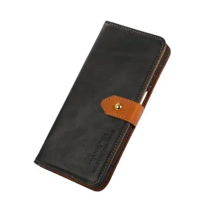 KHAZNEH DUAL-COLOR Peňaženkový kryt pre Xiaomi 15T Pro čierny