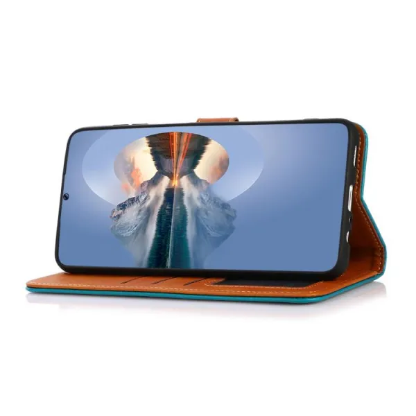 KHAZNEH DUAL-COLOR Peňaženkový kryt pre Xiaomi 15T Pro čierny