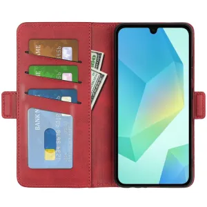 SIDE Peňaženkové puzdro pre Samsung Galaxy A17 / A17 5G červené