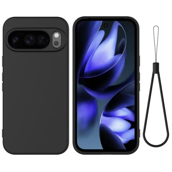 RUBBER Ochranný obal pre Google Pixel 10 Pro XL čierny