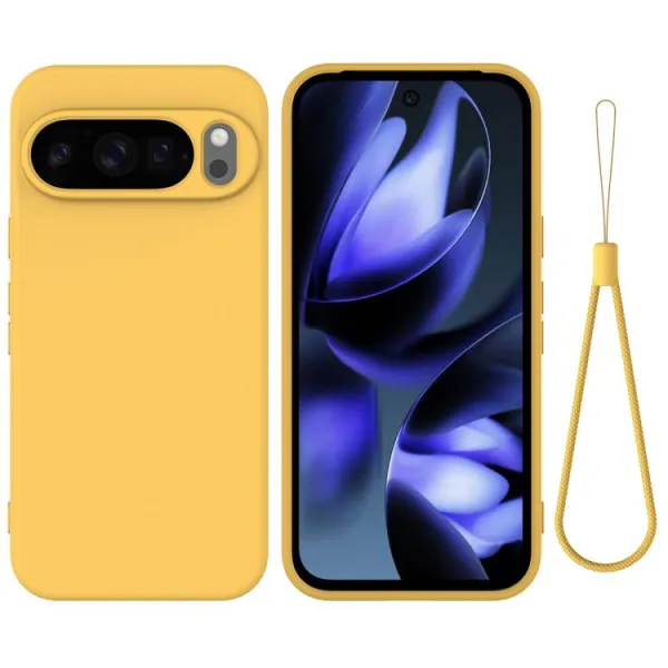 RUBBER Ochranný obal pre Google Pixel 10 Pro XL žltý