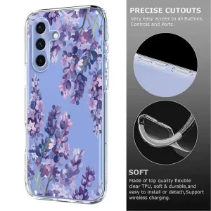 ART TPU Ochranný kryt pre Samsung Galaxy S25 FE WISTERIA