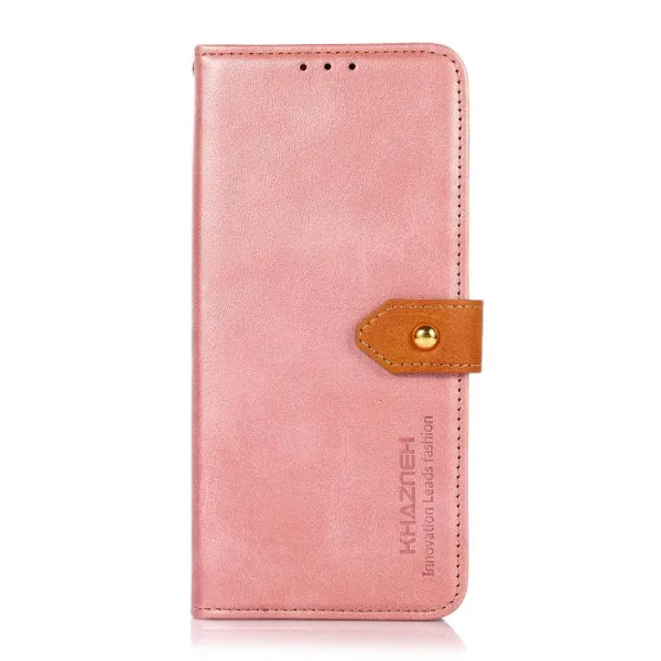 KHAZNEH DUAL-COLOR Peňaženkový kryt pre Xiaomi 15T Pro ružový