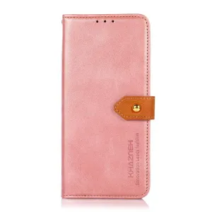 KHAZNEH DUAL-COLOR Peňaženkový kryt pre Xiaomi 15T Pro ružový