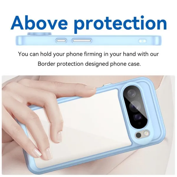 CRYSTAL Ochranný kryt pre Google Pixel 10 Pro XL modrý