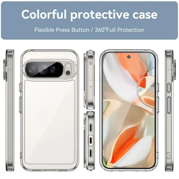 CRYSTAL Ochranný kryt pre Google Pixel 10 Pro XL priehľadný
