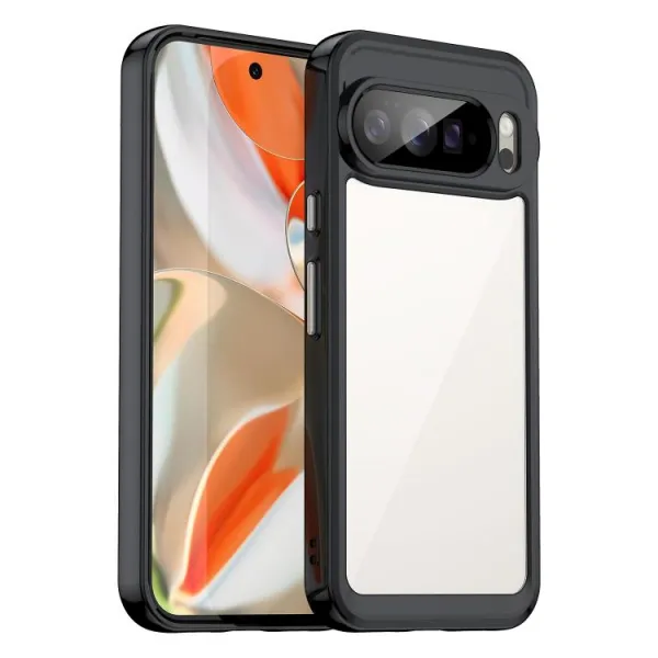 CRYSTAL Ochranný kryt pre Google Pixel 10 Pro XL čierny