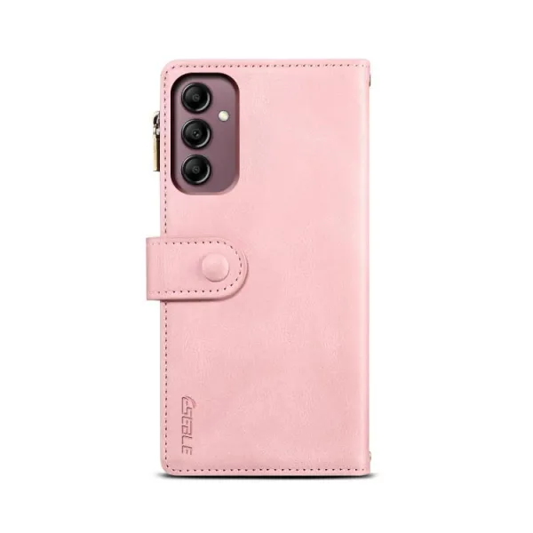RFID Peňaženkové puzdro pre Samsung Galaxy S25 FE ružové
