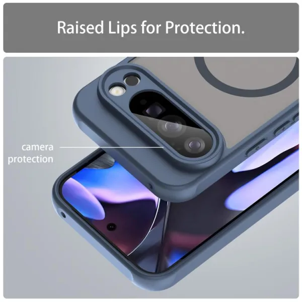 FANDUN MAGSAFE Ochranný obal pre Google Pixel 10 Pro XL modrý