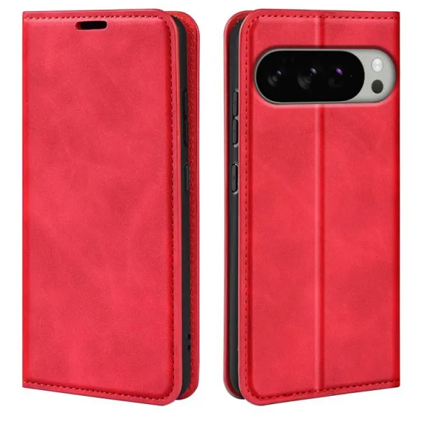 MAGNETIC Zaklápací kryt pre Google Pixel 10 Pro XL červený
