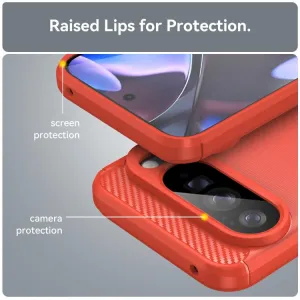 FLEXI TPU Ochranný kryt Google Pixel 10 Pro XL červený