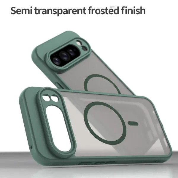 FANDUN MAGSAFE Ochranný obal pre Google Pixel 10 Pro XL zelený