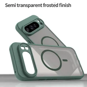 FANDUN MAGSAFE Ochranný obal pre Google Pixel 10 Pro XL zelený