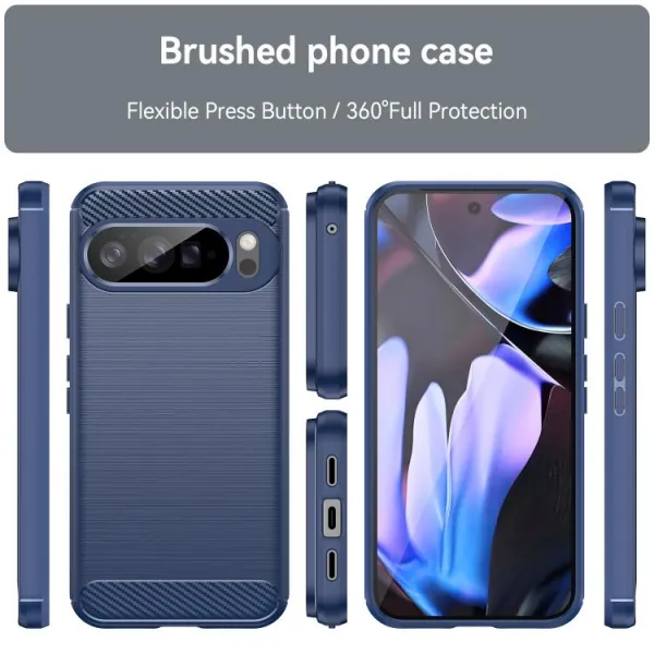 FLEXI TPU Ochranný kryt Google Pixel 10 Pro XL modrý