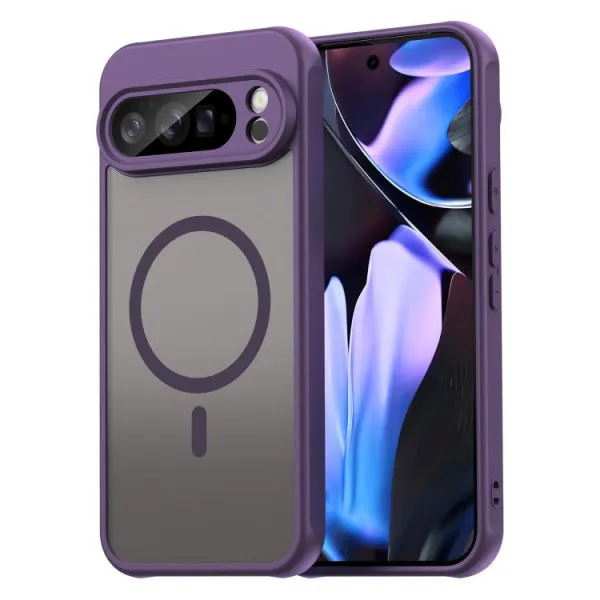 FANDUN MAGSAFE Ochranný obal pre Google Pixel 10 Pro XL fialový