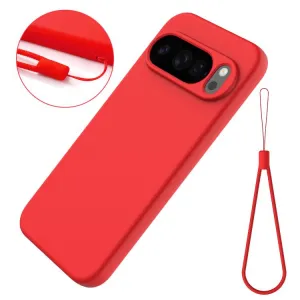 RUBBER Ochranný obal pre Google Pixel 10 Pro XL červený