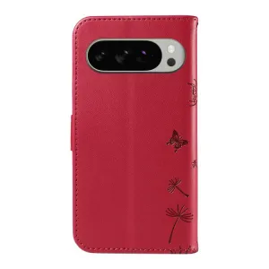 ART DANDELION Peňaženkové puzdro pre Google Pixel 10 Pro XL červené