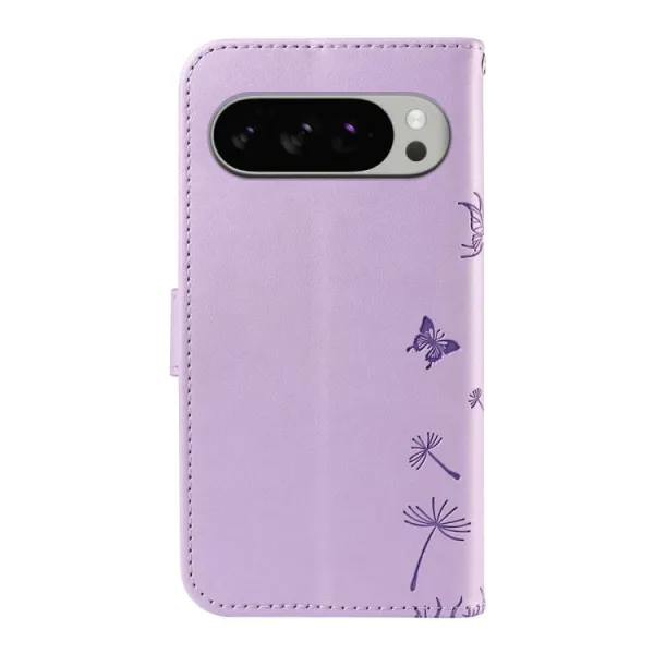 ART DANDELION Peňaženkové puzdro pre Google Pixel 10 Pro XL fialové