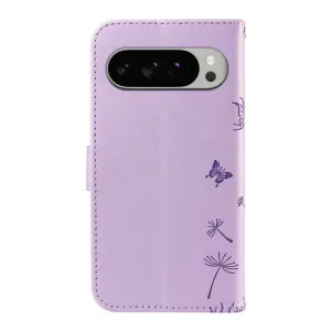 ART DANDELION Peňaženkové puzdro pre Google Pixel 10 Pro XL fialové