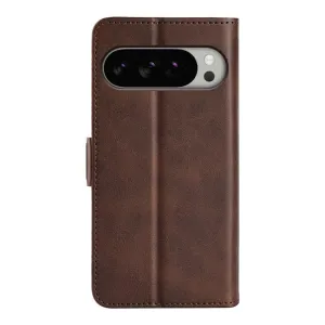 SIDE Peňaženkové puzdro pre Google Pixel 10 Pro XL tmavohnedé