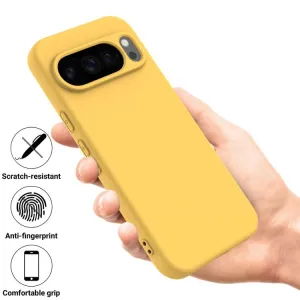RUBBER Ochranný obal pre Google Pixel 10 Pro XL žltý