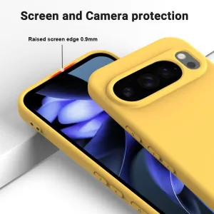 RUBBER Ochranný obal pre Google Pixel 10 Pro XL žltý