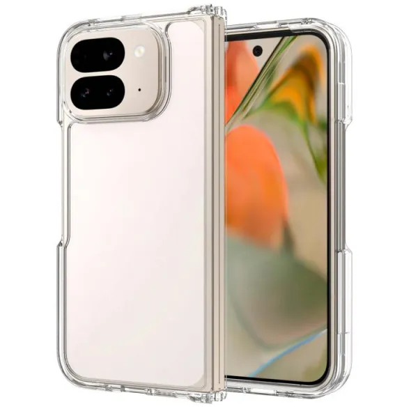 SHOCK Extra odolný kryt Google Pixel 10 Pro Fold priehľadný