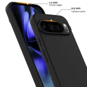 RUBBER MAGSAFE Silikónový kryt pre Google Pixel 10 Pro XL BLACK
