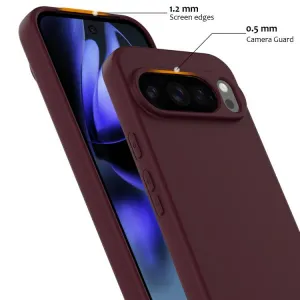 RUBBER MAGSAFE Silikónový kryt pre Google Pixel 10 Pro XL PLUM COLOR