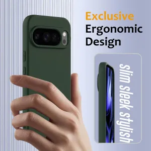 RUBBER MAGSAFE Silikónový kryt pre Google Pixel 10 Pro XL GREEN