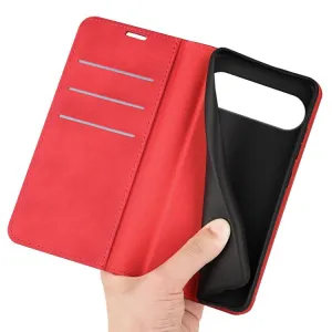 MAGNETIC Zaklápací kryt pre Google Pixel 10 Pro XL červený