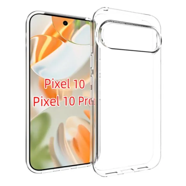 TPU Ochranný kryt pre Google Pixel 10 / Google Pixel 10 Pro priehľadný