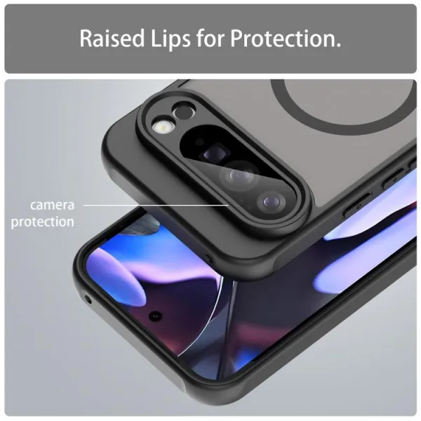 FANDUN MAGSAFE Ochranný obal pre Google Pixel 10 Pro XL čierny