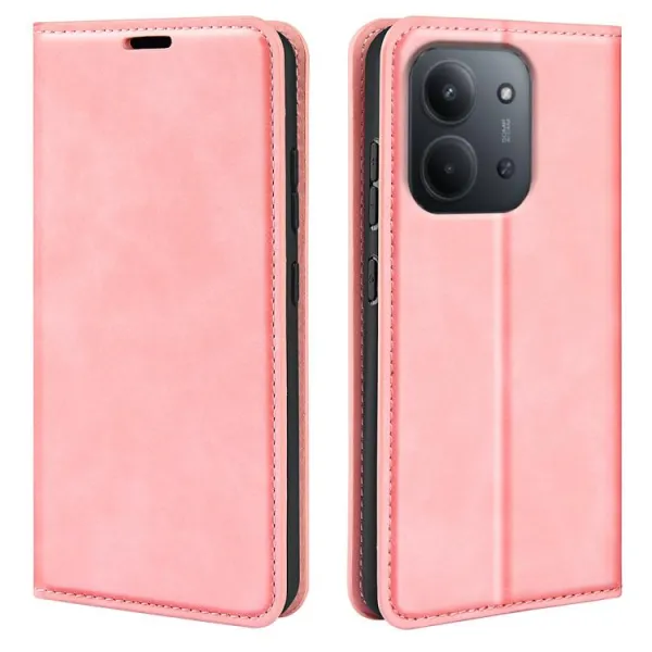 MAGNETIC Zaklápací kryt pre Xiaomi Redmi 15C / Redmi 15C 5G ružový