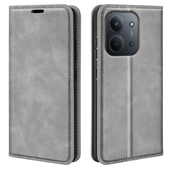 MAGNETIC Zaklápací kryt pre Xiaomi Redmi 15C / Redmi 15C 5G šedý