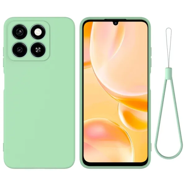 RUBBER Ochranný kryt pre ZTE Blade A35 zelený