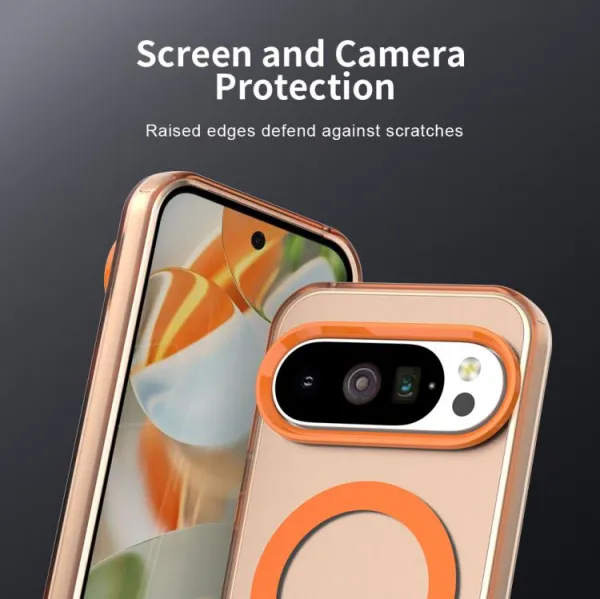 CANDY MAGSAFE Ochranný kryt pre Google Pixel 10 Pro XL oranžový