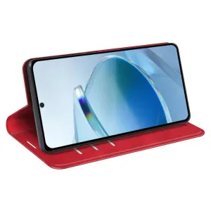 MAGNETIC Zaklápací kryt pre Xiaomi Redmi 15C / Redmi 15C 5G červený