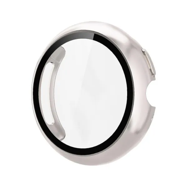 PC FULL COVER Plastový kryt so sklom pre Google Pixel Watch 4 45mm STARLIGHT