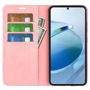 MAGNETIC Zaklápací kryt pre Xiaomi Redmi 15C / Redmi 15C 5G ružový
