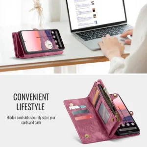 WALLET Ochranný kryt s peňaženkou 2v1 pre Google Pixel 10 / Google Pixel 10 Pro červený